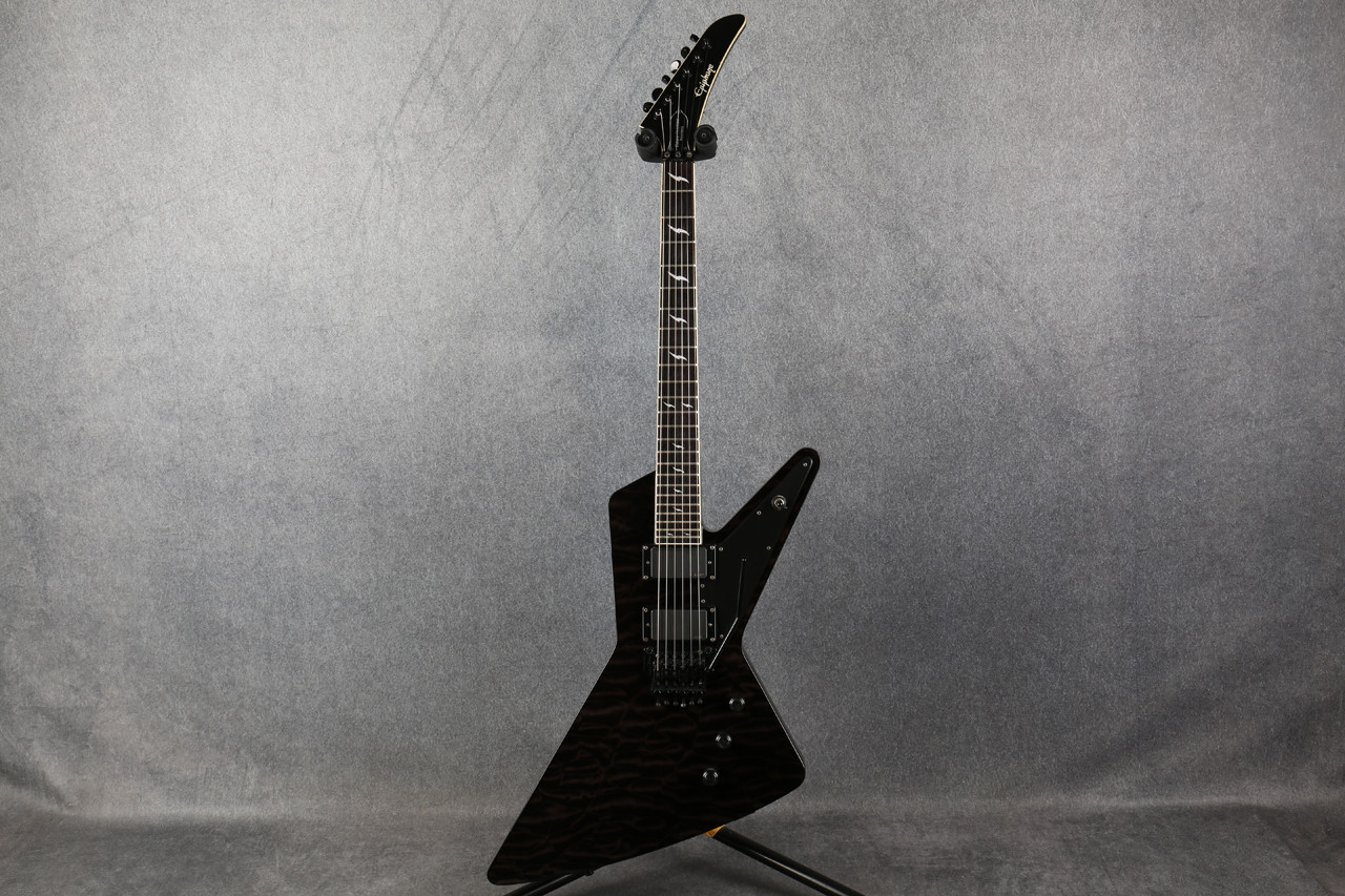 美品 メンテ済 Epiphone Futura CUSTOM Prophecy Epiphone Prophecy Futura Custom Midnight Ebony （Sold Out） | 千葉