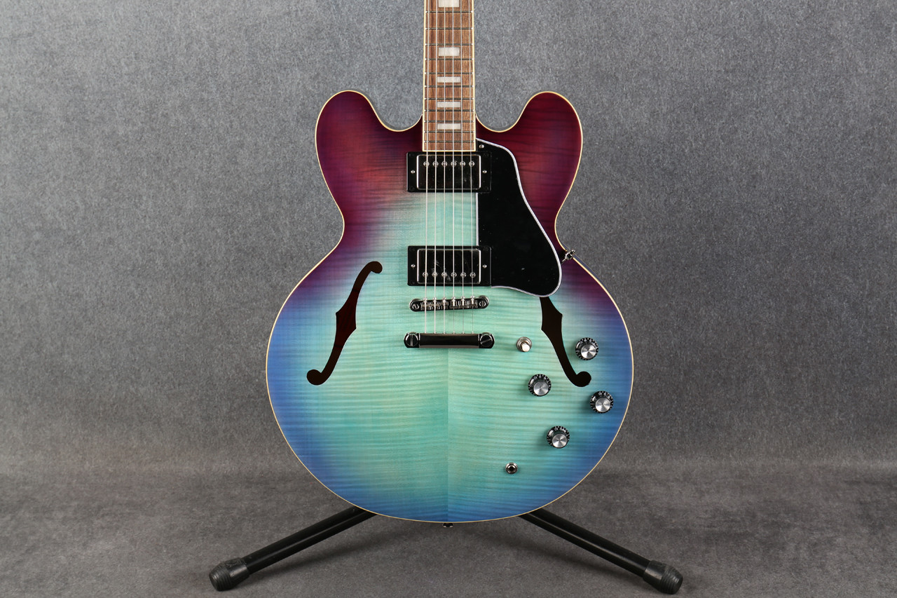 Epiphone ES-335 Figured Blueberry Burst Ex Demo | Rich Tone Music