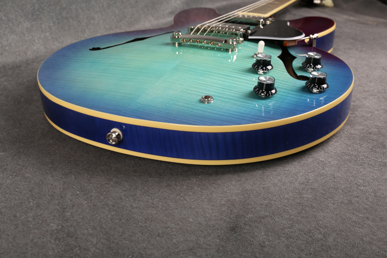 Epiphone ES-335 Figured Blueberry Burst Ex Demo | Rich Tone Music