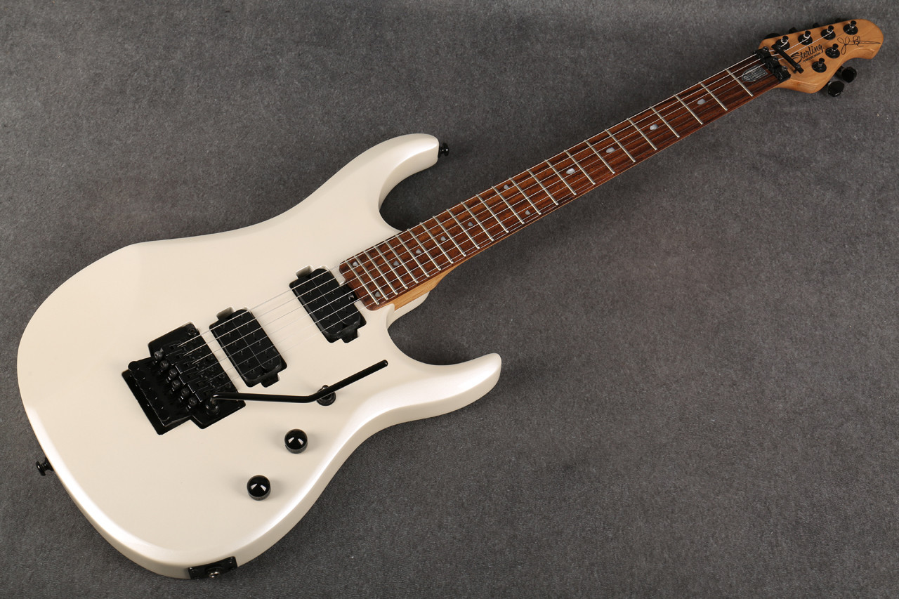 Sterling By Music Man John Petrucci Signature JP160 Pearl White