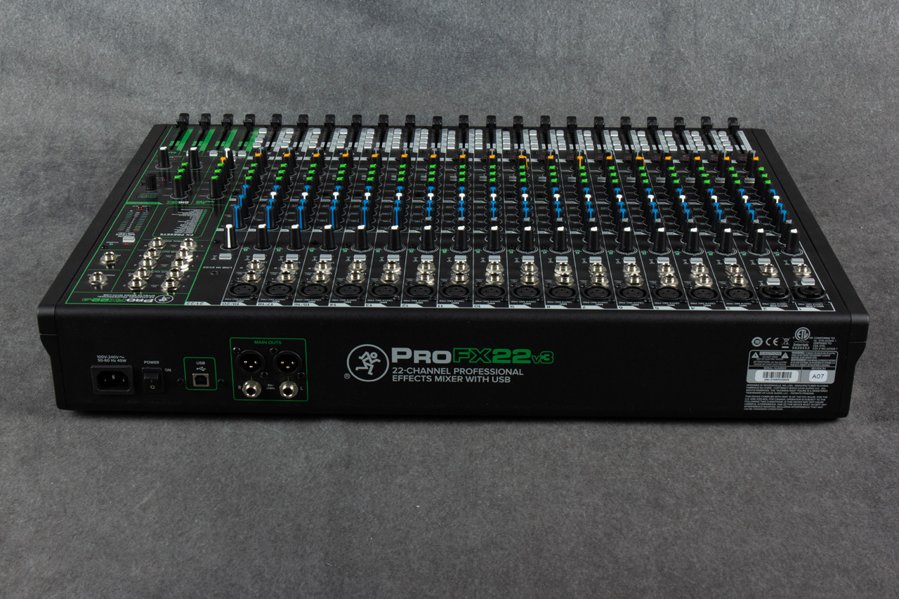 Mackie ProFX22 V3 Mixer 2nd Hand Rich Tone Music