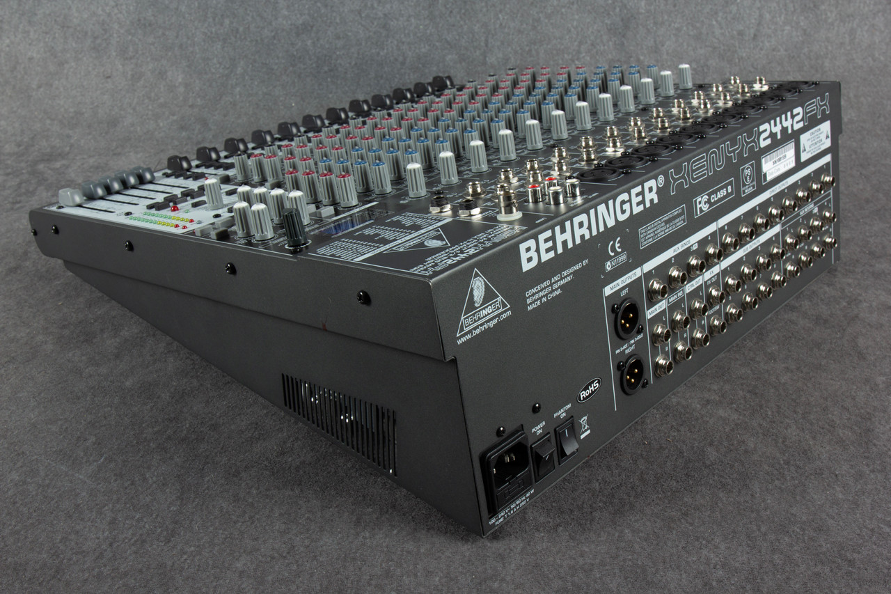 Behringer Xenyx 2442FX Mixer 2nd Hand | Rich Tone Music