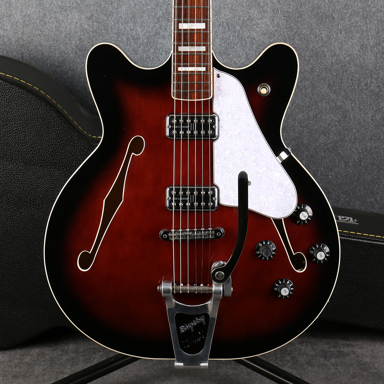 Fender Modern Player Coronado II Black Cherry Burst 2nd Hand