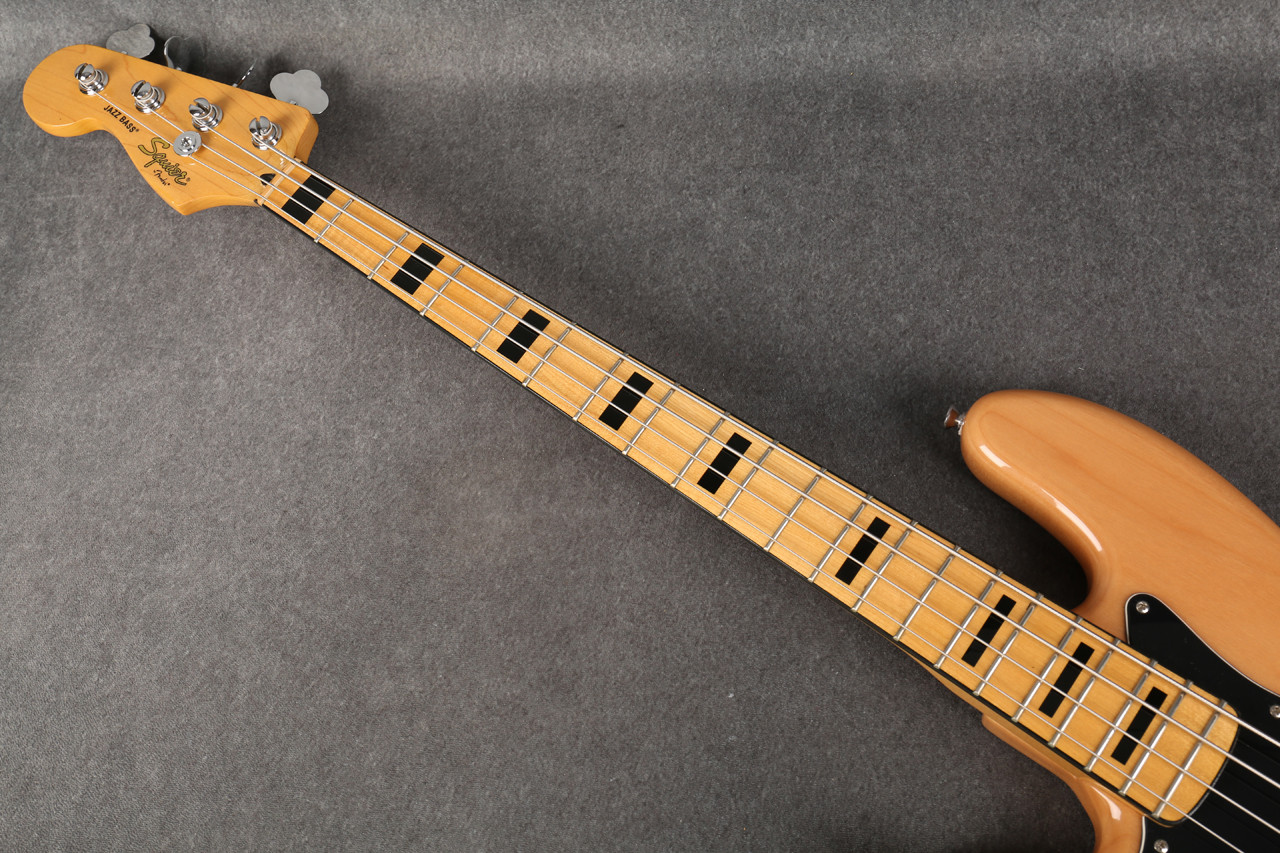 Squier Classic Vibe 70s Jazz Bass Left Handed Natural 2nd Hand