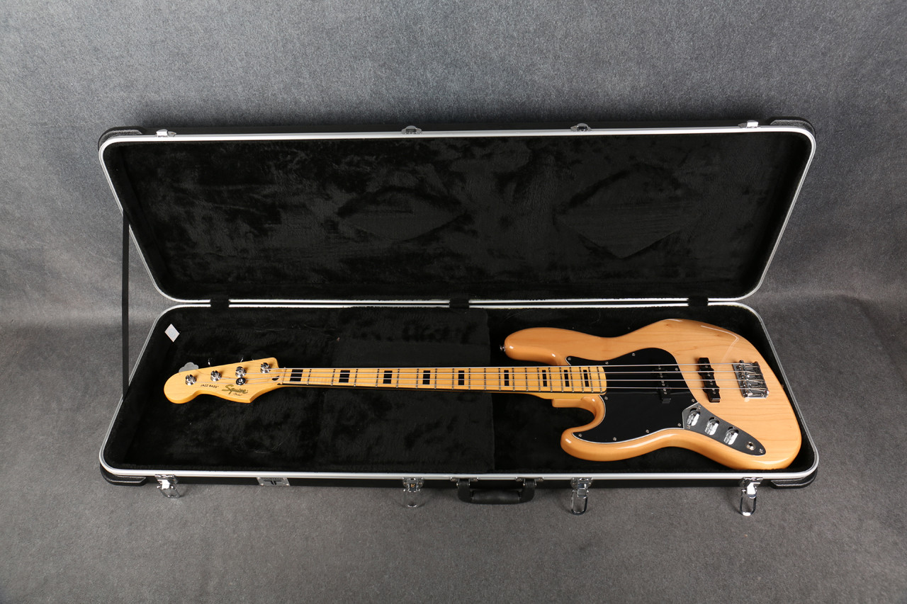 Squier ClassicVibe 70's JazzBass ハードケース付 Squier Classic Vibe 70s Jazz Bass Left Handed Natural 2nd Hand