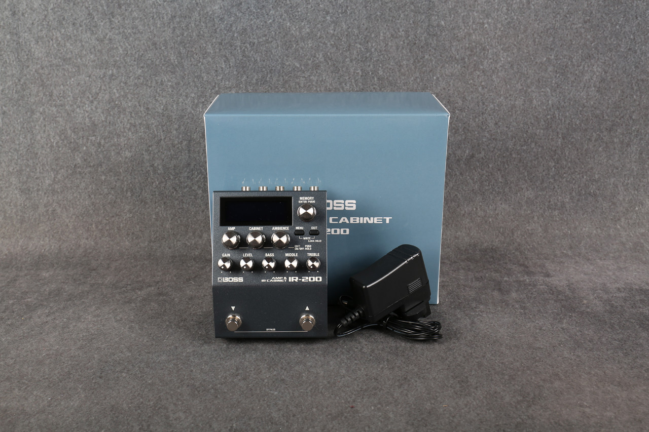 BOSS IR-200 アンプ キャビネットシュミレーター BOSS IR-200 AMP & IR