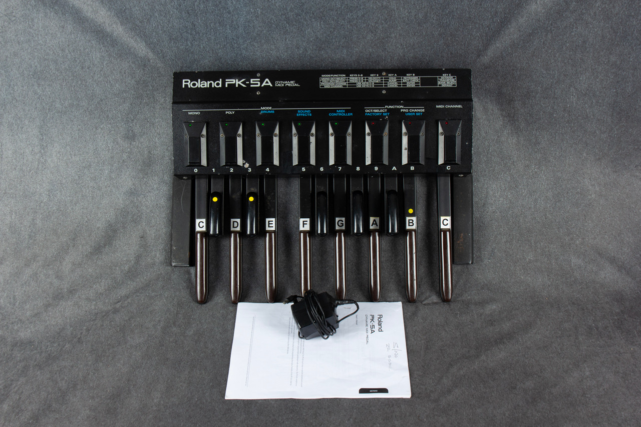 Roland PK-5 Dynamic MIDI Pedal ペダル 13鍵盤 Roland PK-5 Dynamic