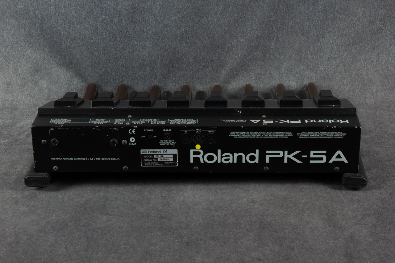 Roland PK-5a Dynamic MIDI Pedal 2nd Hand | Rich Tone Music