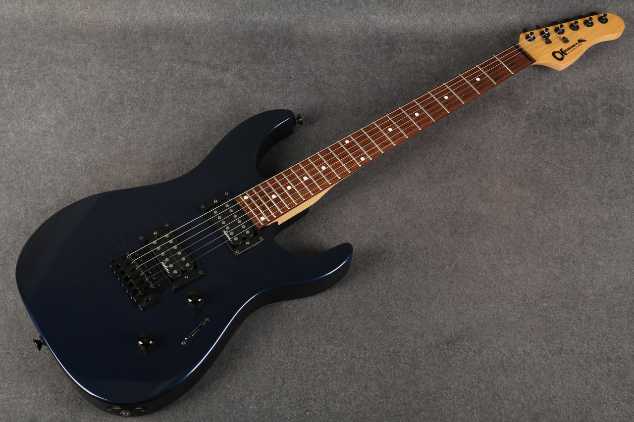 1991 Charvel Jackson Super Dinky SDK-085-HH See-Through Amber