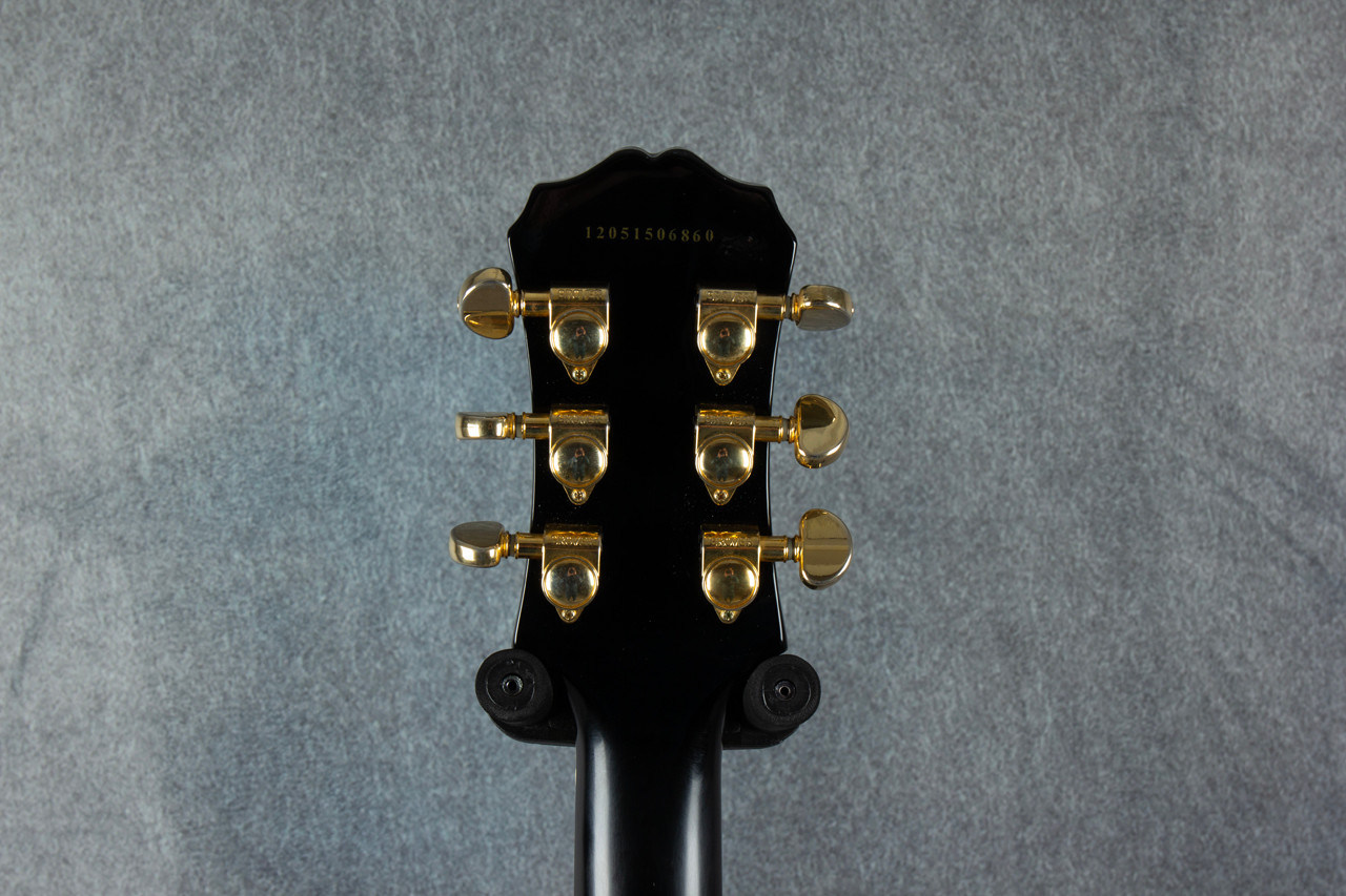 Epiphone Les Paul Custom 3 Pickup Seymour Duncans Black 2nd Hand