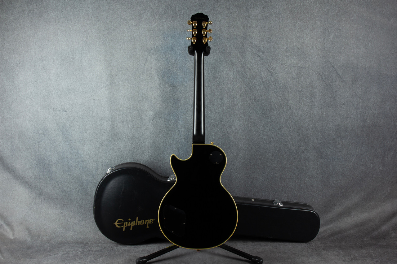 Epiphone Les Paul Custom 3 Pickup Seymour Duncans Black 2nd Hand
