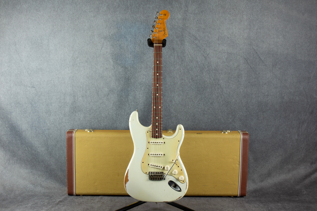 即発送 fender mexico ROAD WORN 60's STRAT Fender Road Worn 60s Strat RW OWH Olympic White | MUSIC STORE