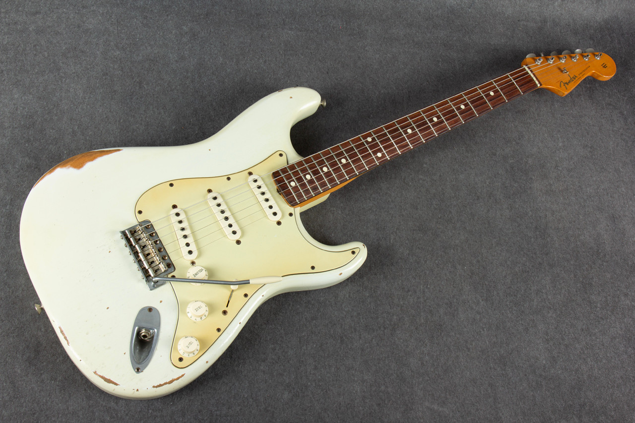Fender Mexican Road Worn 60s Stratocaster Olympic White 2nd Hand