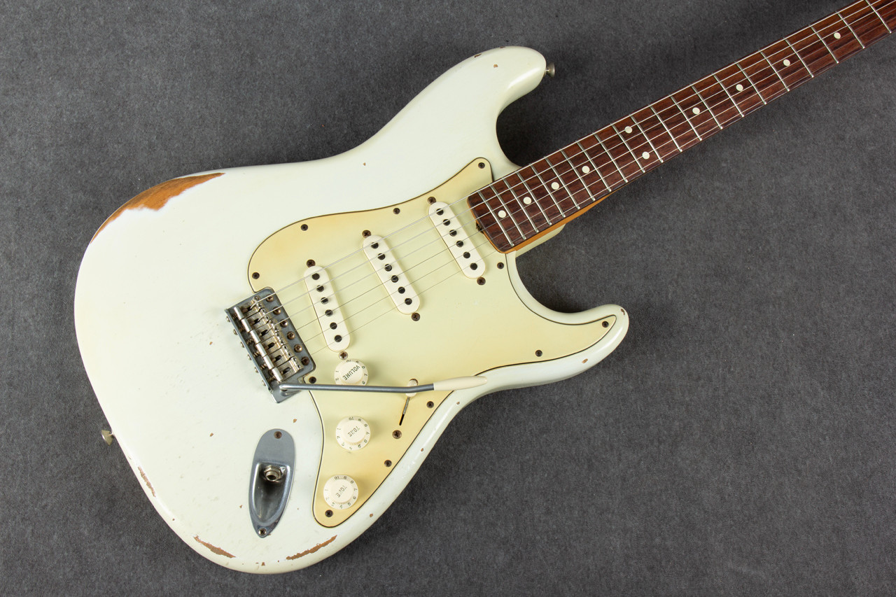 Fender Mexican Road Worn 60s Stratocaster Olympic White 2nd Hand