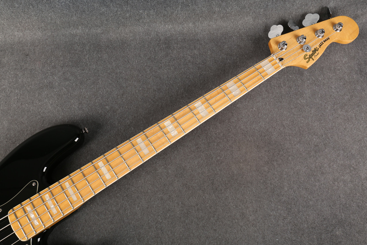 Squier Vintage Modified 77 Jazz Bass Black 2nd Hand | Rich Tone Music
