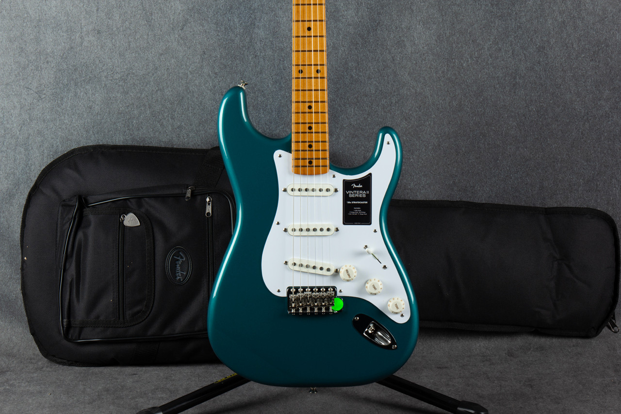 Fender Vintera II 50s Stratocaster Ocean Turquoise Ex Demo | Rich
