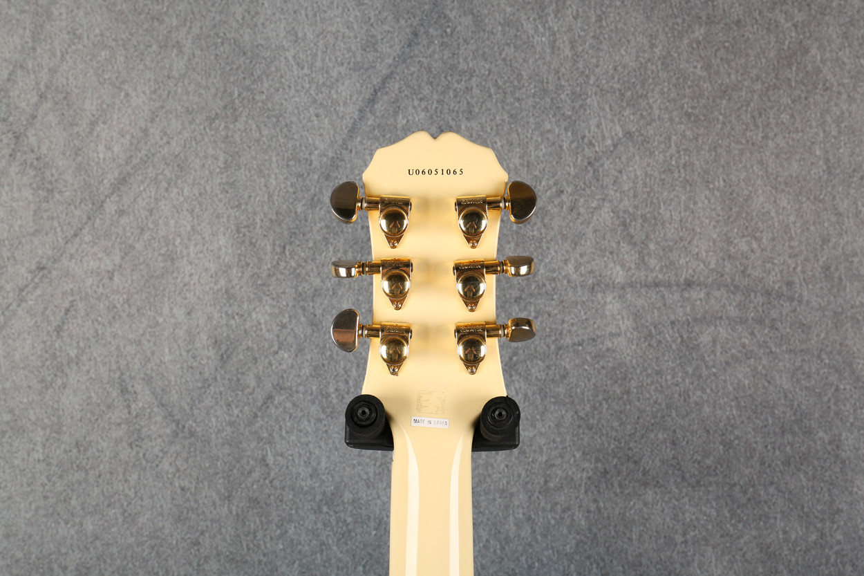 Epiphone G-400 Les Paul SG Custom Ivory Modified 2nd Hand | Rich Epiphone G-400 Les Paul SG Custom Ivory Modified 2nd Hand | Rich
