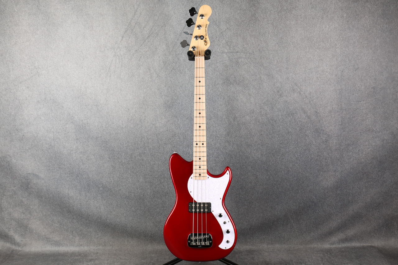 G&L Tribute Fallout Short Scale Bass Candy Apple Red 2nd Hand