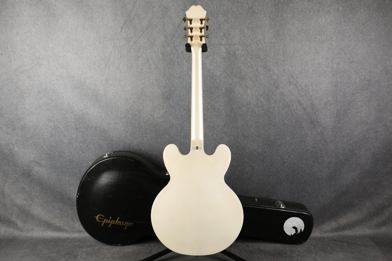 Epiphone Limited Editon ES-335 Dot Royale Pearl White 2nd Hand