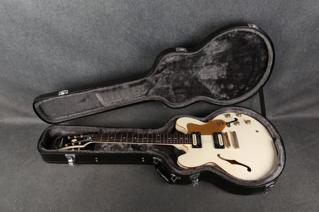 Epiphone Limited Editon ES-335 Dot Royale Pearl White 2nd Hand