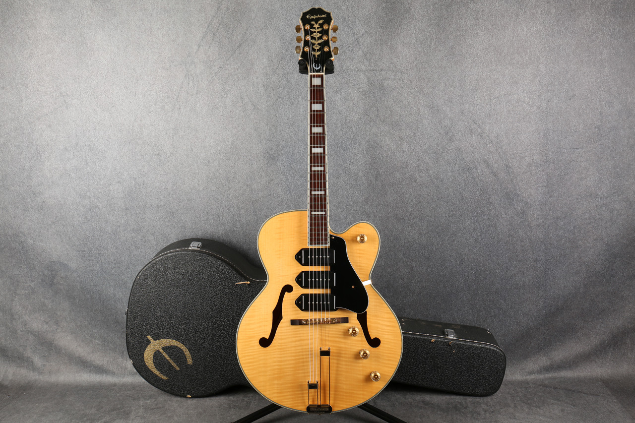 Epiphone Zephyr Blues Deluxe Natural 2nd Hand | Rich Tone Music