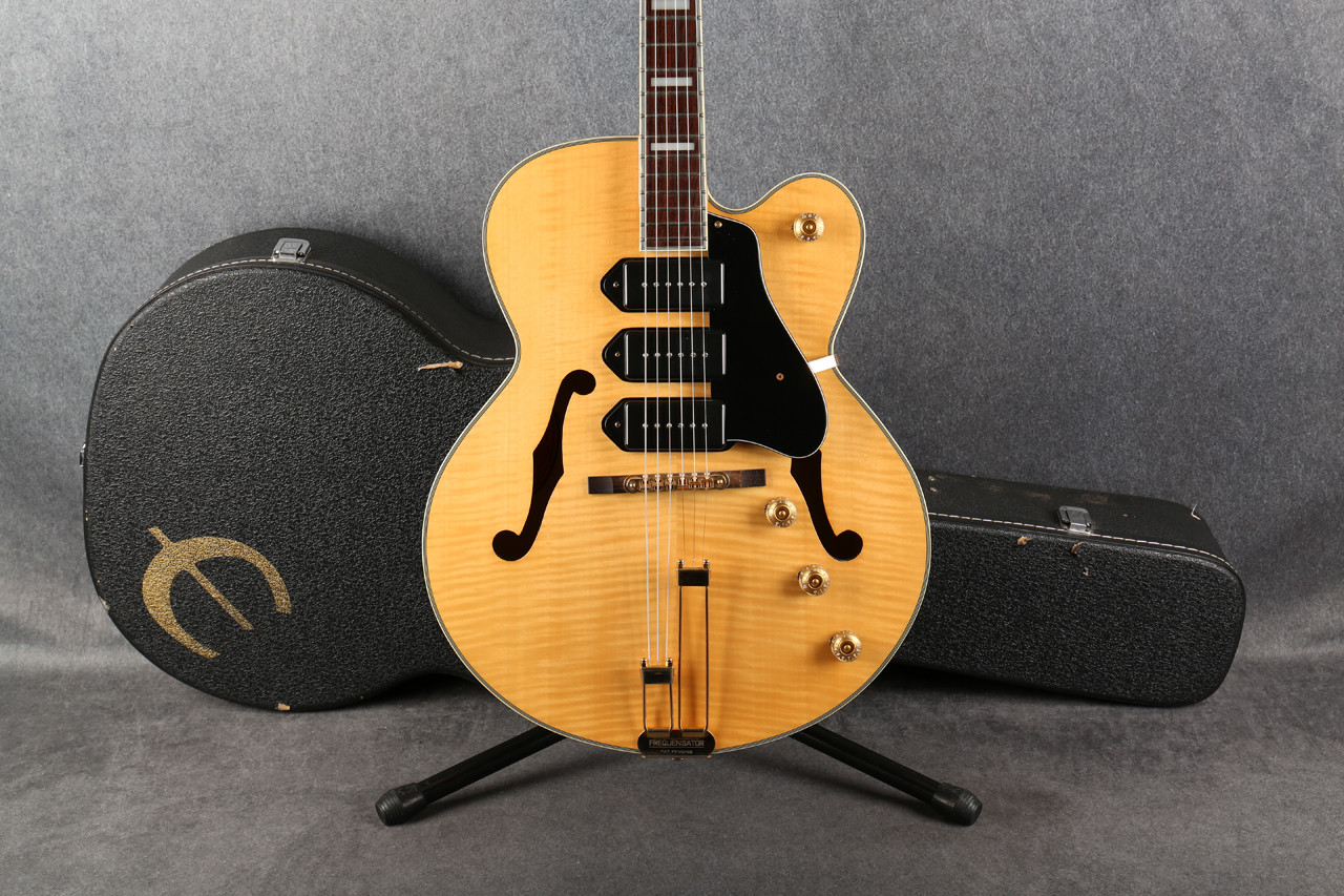 Epiphone Zephyr Blues Deluxe Natural 2nd Hand | Rich Tone Music