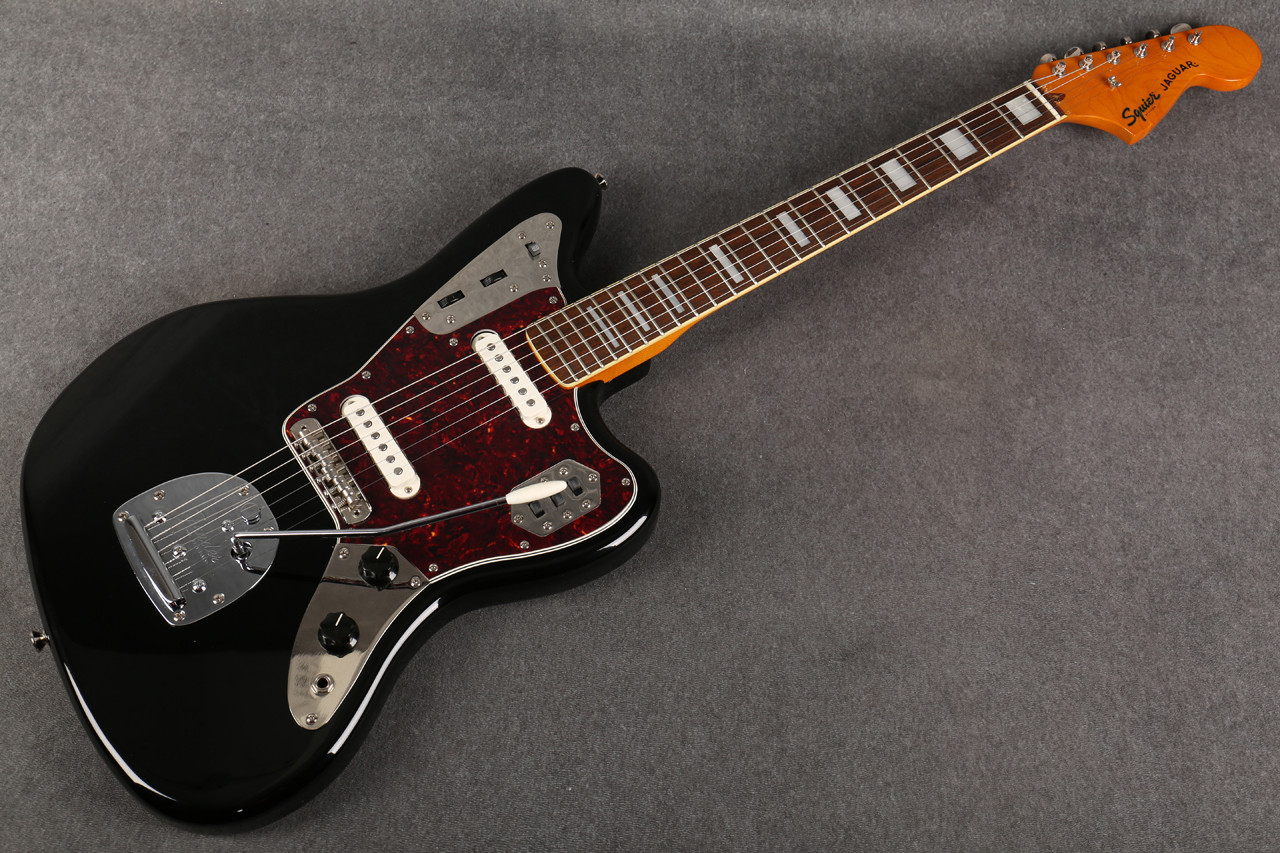 Squier Classic Vibe 70s Jaguar Black 2nd Hand | Rich Tone Music