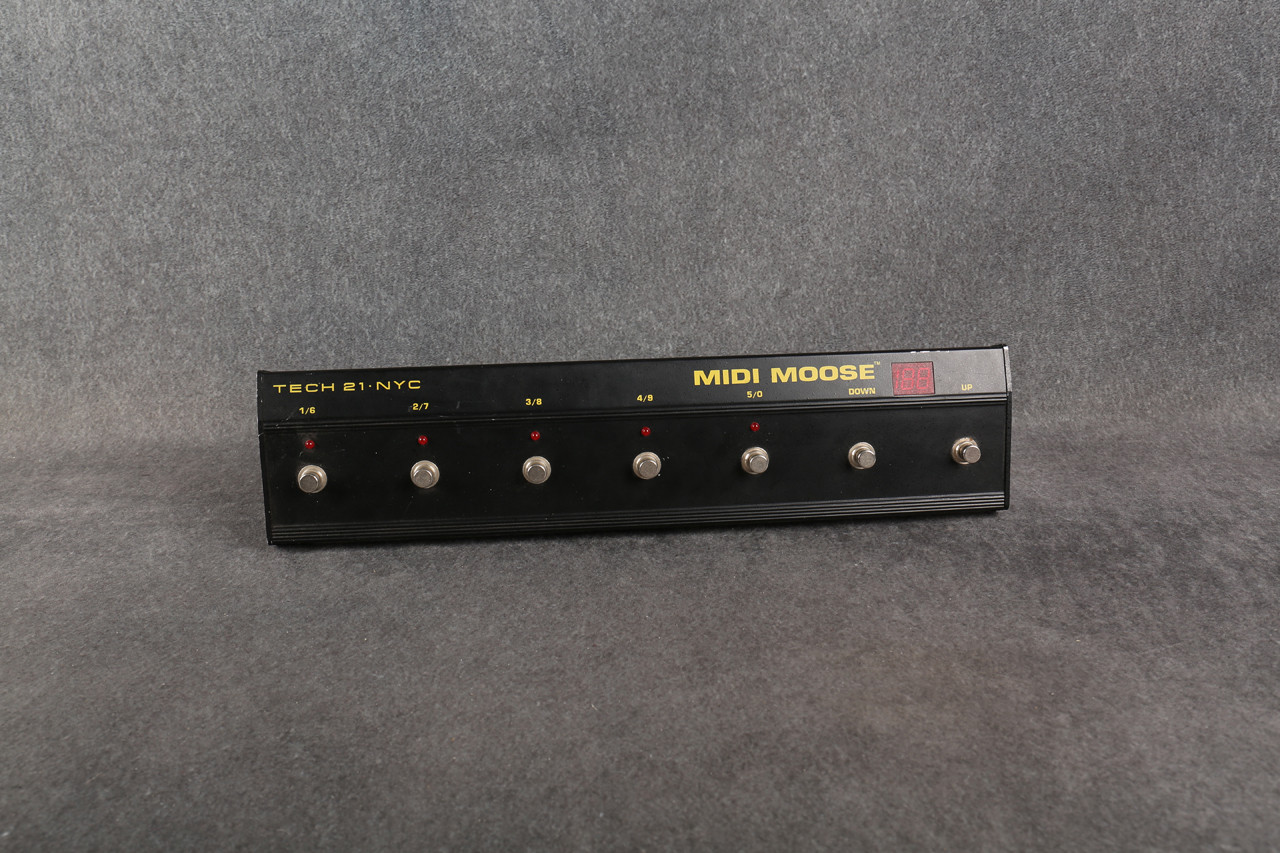 Tech 21 SansAmp MIDI Moose Foot Controller 2nd Hand | Rich Tone Music