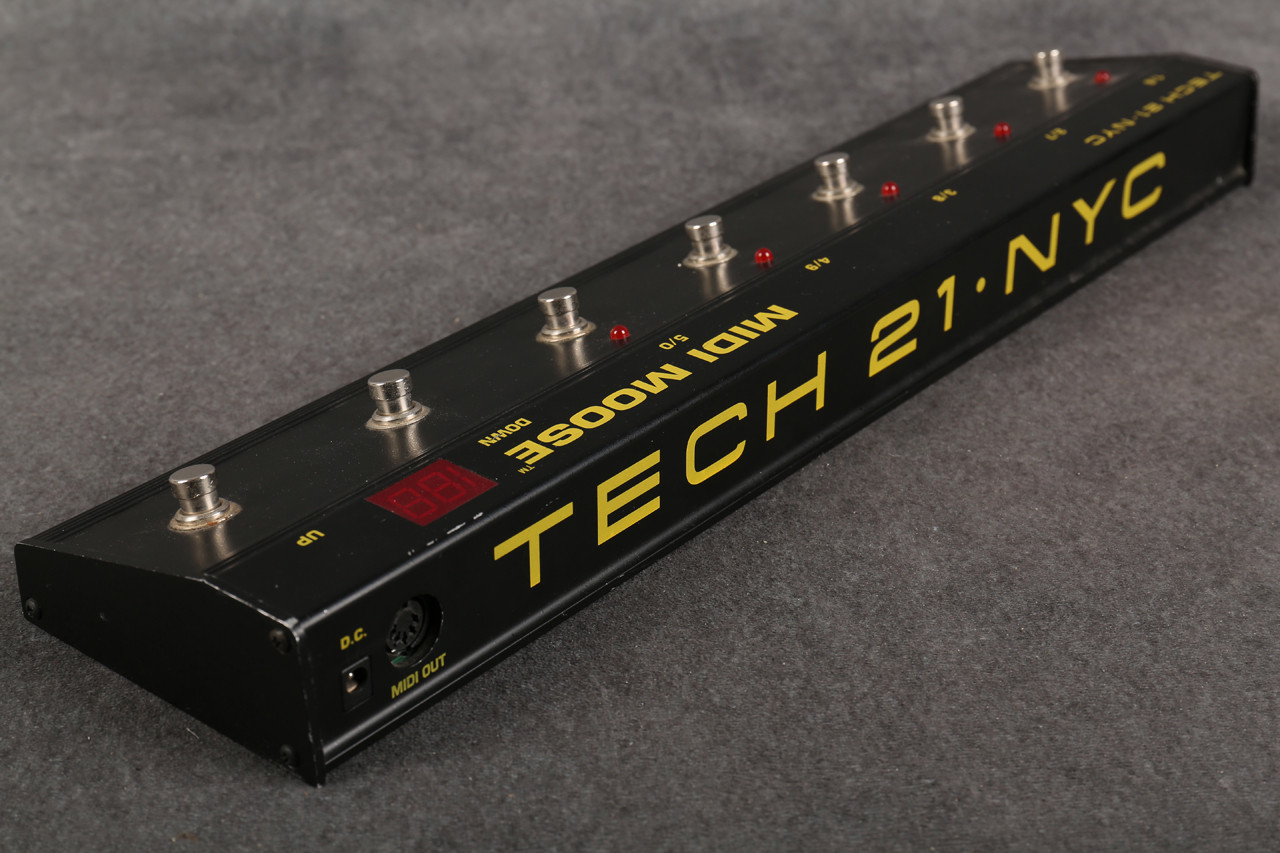 Tech 21 SansAmp MIDI Moose Foot Controller 2nd Hand | Rich Tone Music