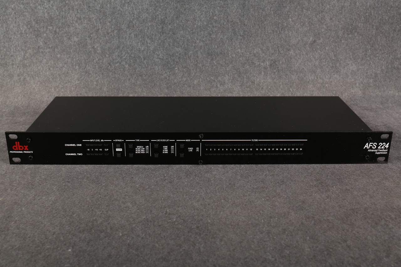 DBX AFS224 Advanced Feedback Suppression Processor 2nd Hand | Rich