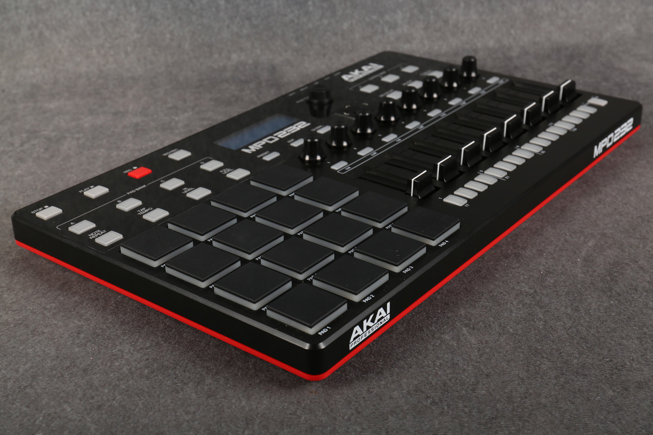 Akai MPD232 USB MIDI Pad Controller 2nd Hand | Rich Tone Music