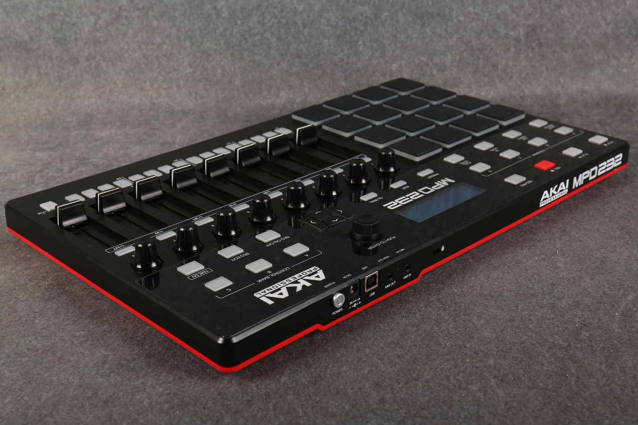 Akai MPD232 USB MIDI Pad Controller 2nd Hand | Rich Tone Music