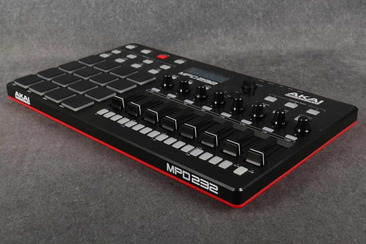 Akai MPD232 USB MIDI Pad Controller 2nd Hand | Rich Tone Music