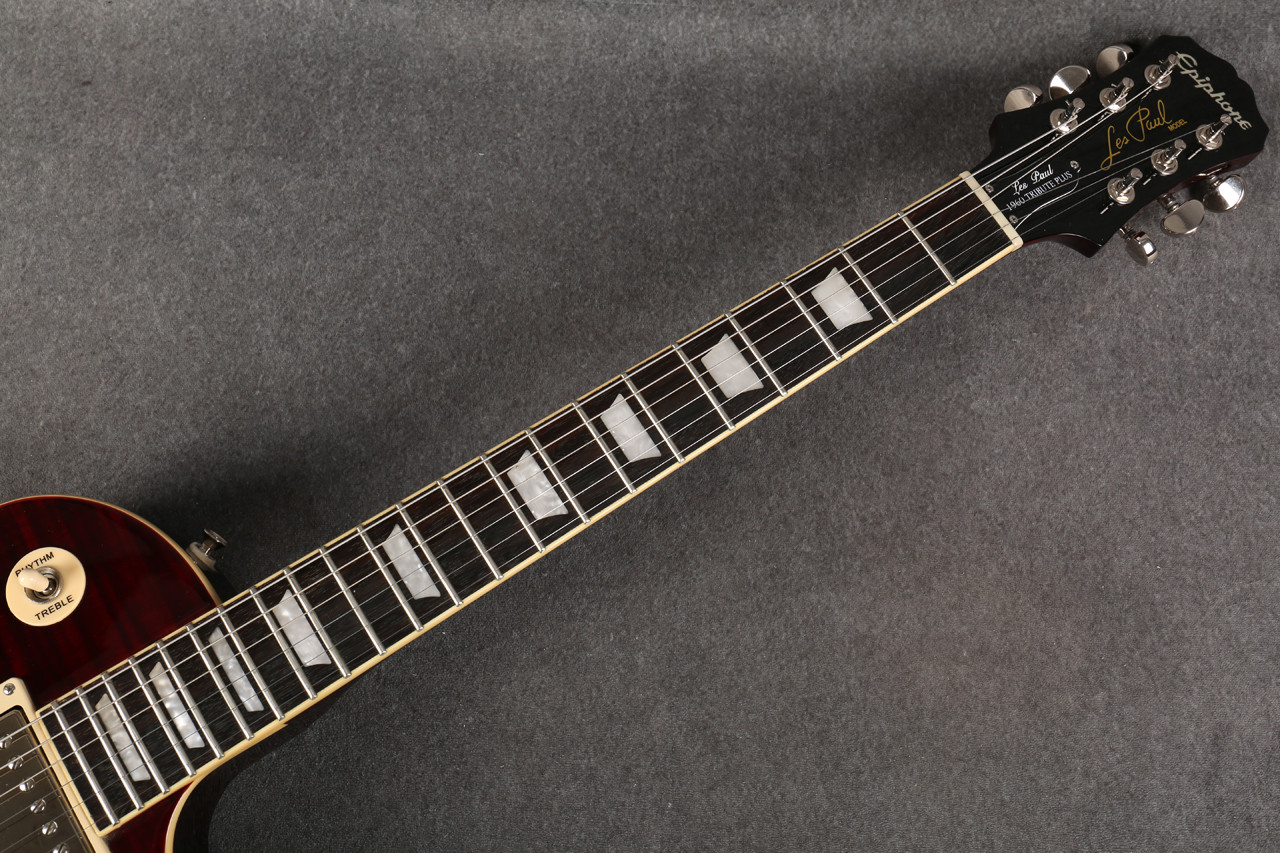 Epiphone Les Paul 1960 Tribute Plus Black Cherry 2nd Hand | Rich