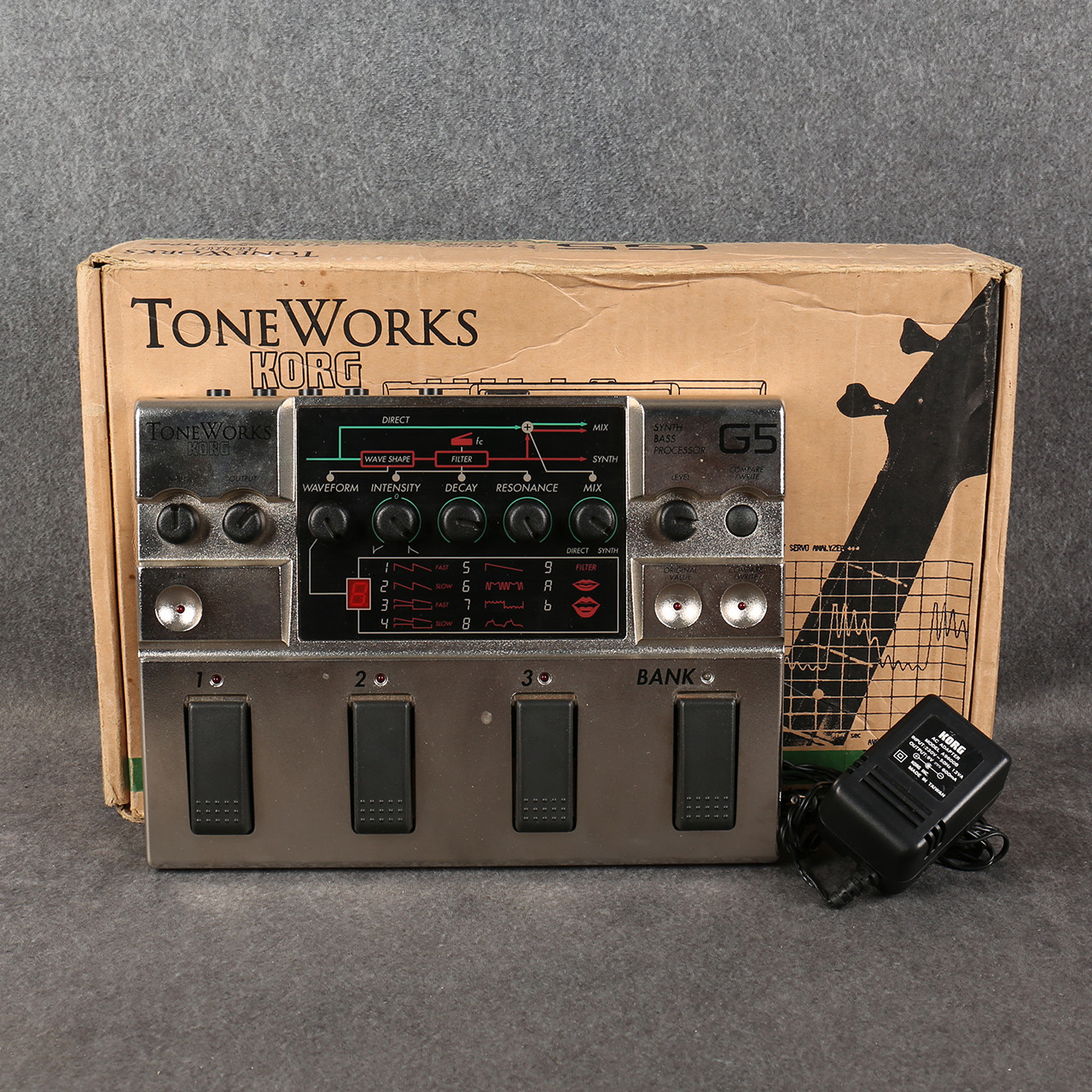 箱付 KORG TONE WORKS G5 ヴィンテージ エフェクター（Korg G5 Bass 
