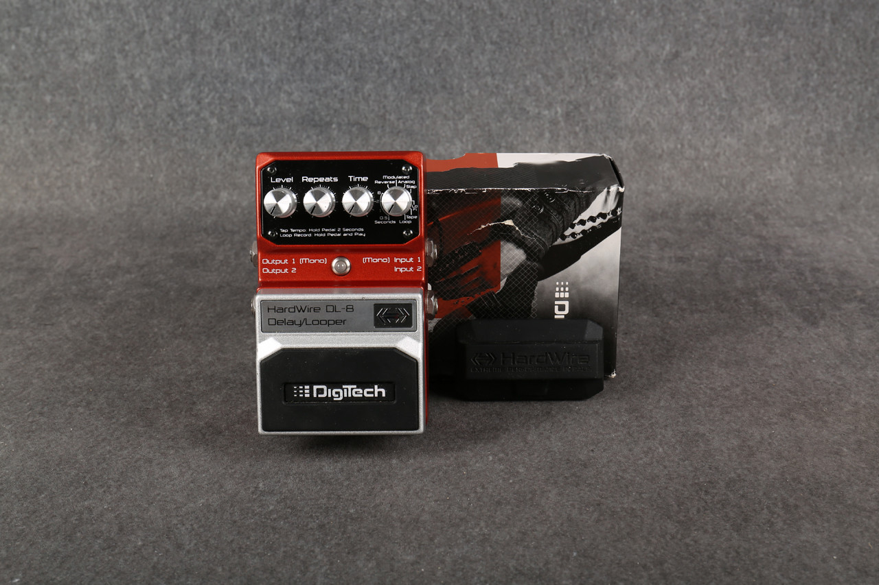 Digitech Hardwire DL-8 Delay Looper 2nd Hand | Rich Tone Music