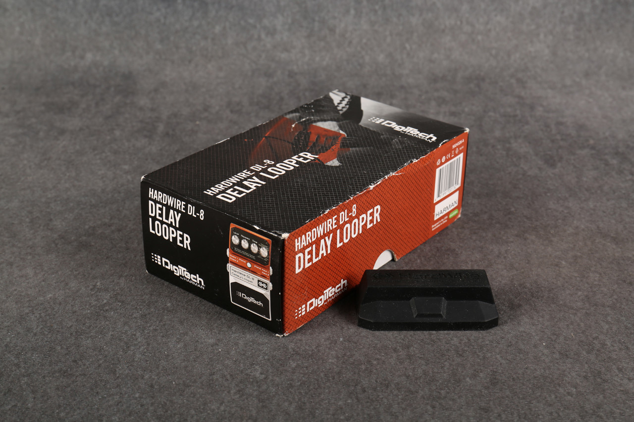 Digitech Hardwire DL-8 Delay Looper 2nd Hand | Rich Tone Music