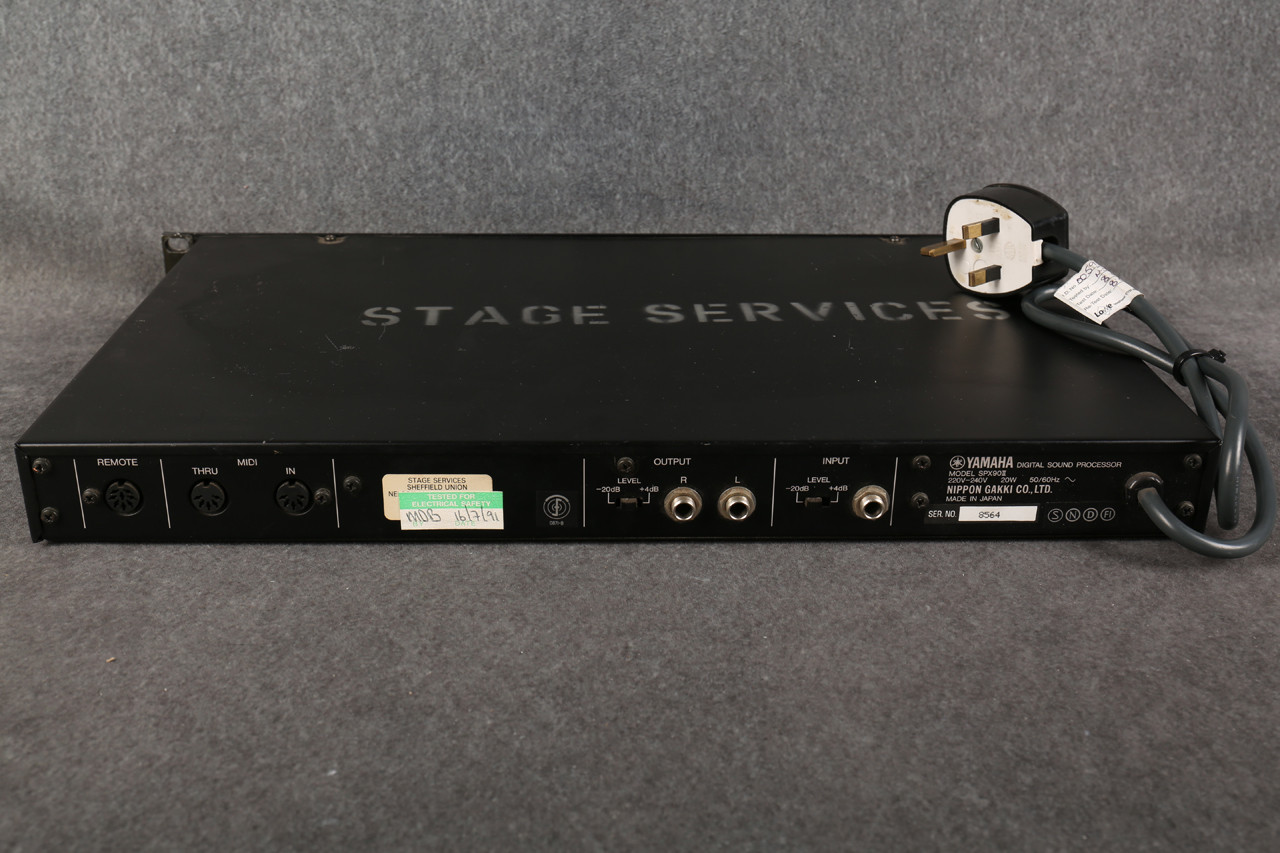 YAMAHA SPX90II DSP エフェクター リバーブ/ディレイ サウンド