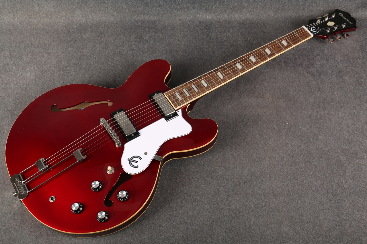 Epiphone Riviera Frequensator Tailpiece Sparkling Burgundy 2nd