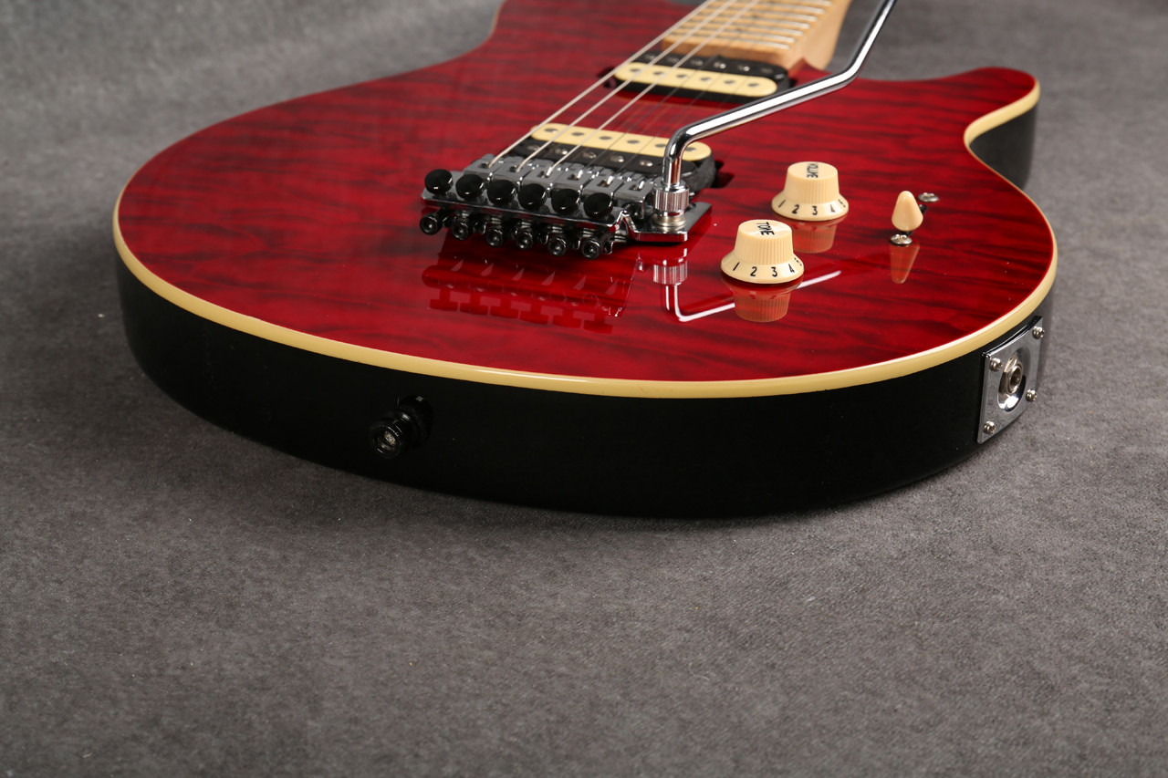 【希少美品】Sterling by Musicman S.U.B. AX4 Sterling by Music Man SUB AX4 Black Transparent | Reverb