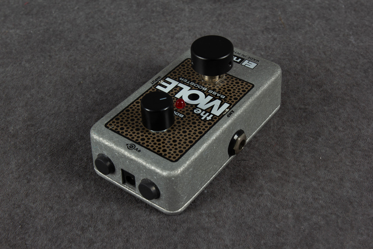 Electro Harmonix The Mole Bass Booster Pedal 2nd Hand Rich Tone Music
