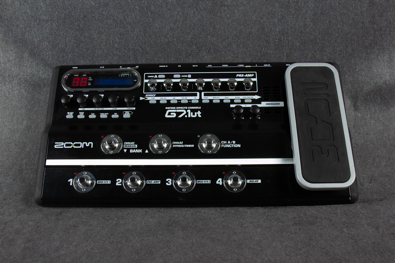 Zoom G7.1ut Guitar Multi FX 2nd Hand | Rich Tone Music