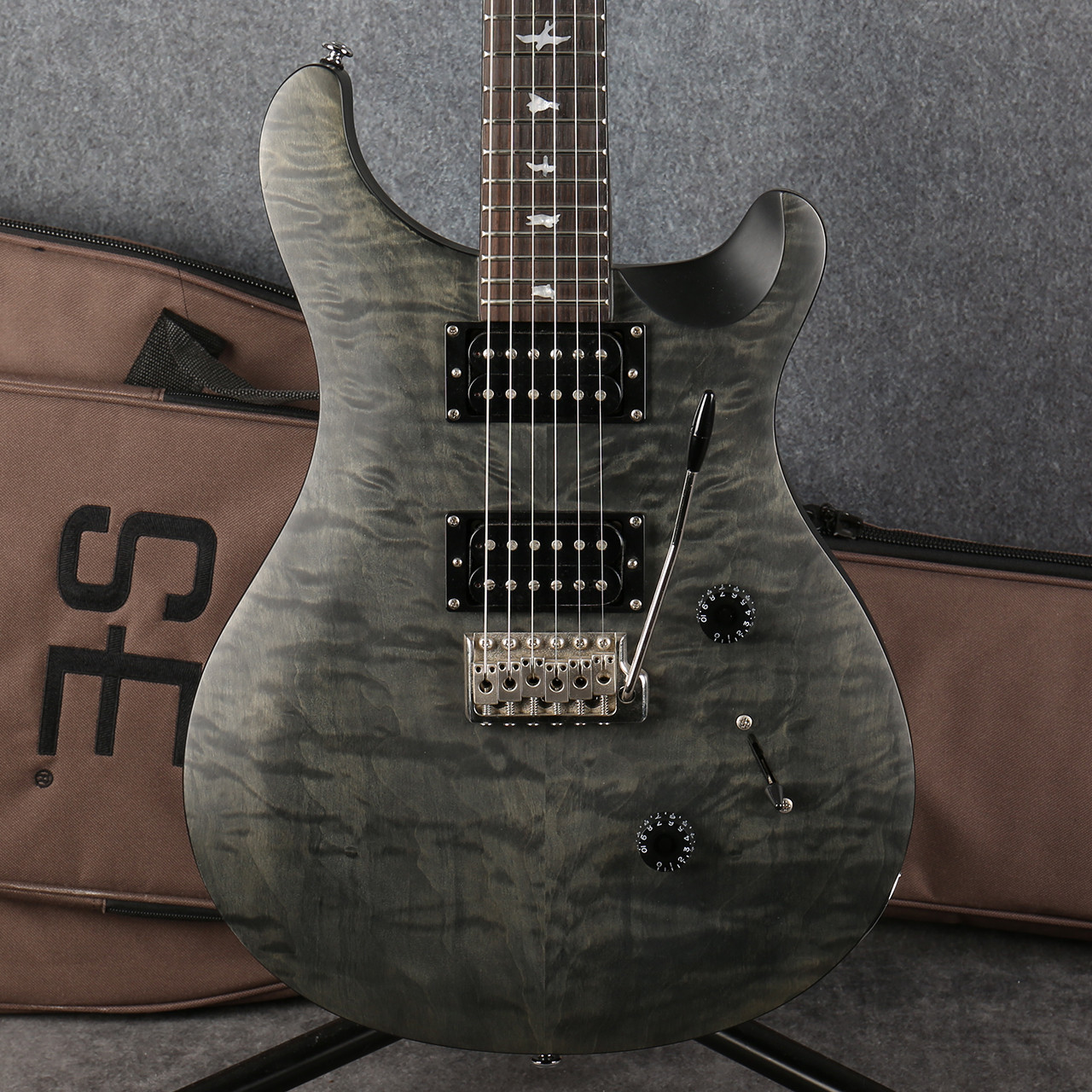 PRS SE Custom 24 Quilt Grey Black PRS Limited Edition SE Custom 24