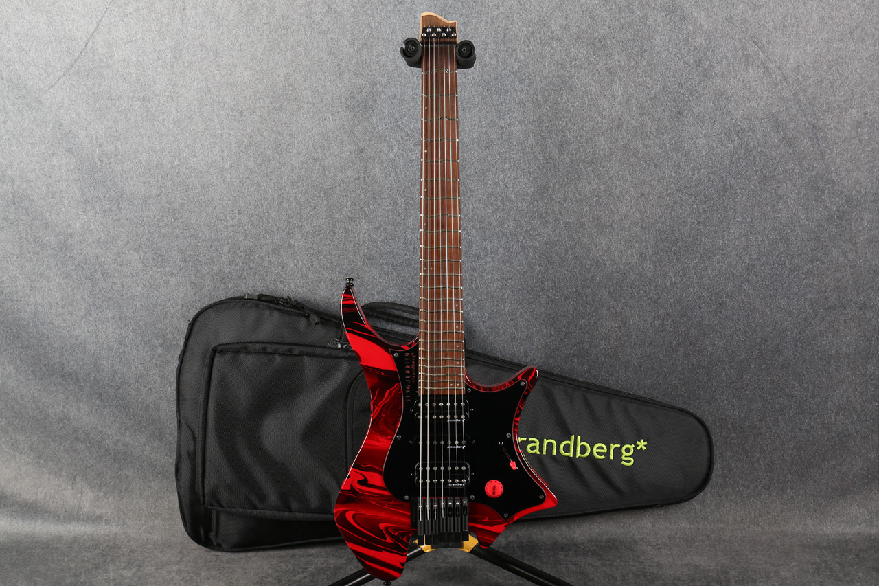 Strandberg Boden Singularity 7 Per Nilsson Signature Red Swirl 2nd