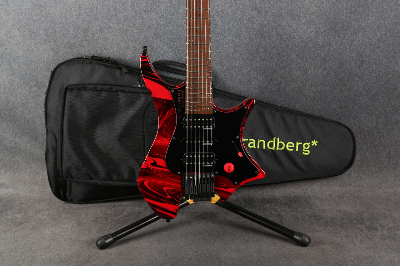Strandberg Boden Singularity 7 Per Nilsson Signature Red Swirl 2nd