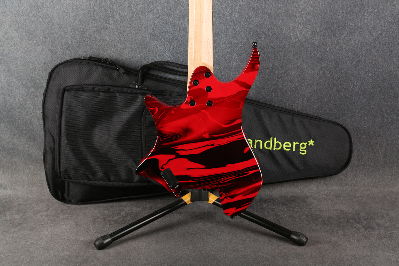 Strandberg Boden Singularity 7 Per Nilsson Signature Red Swirl 2nd