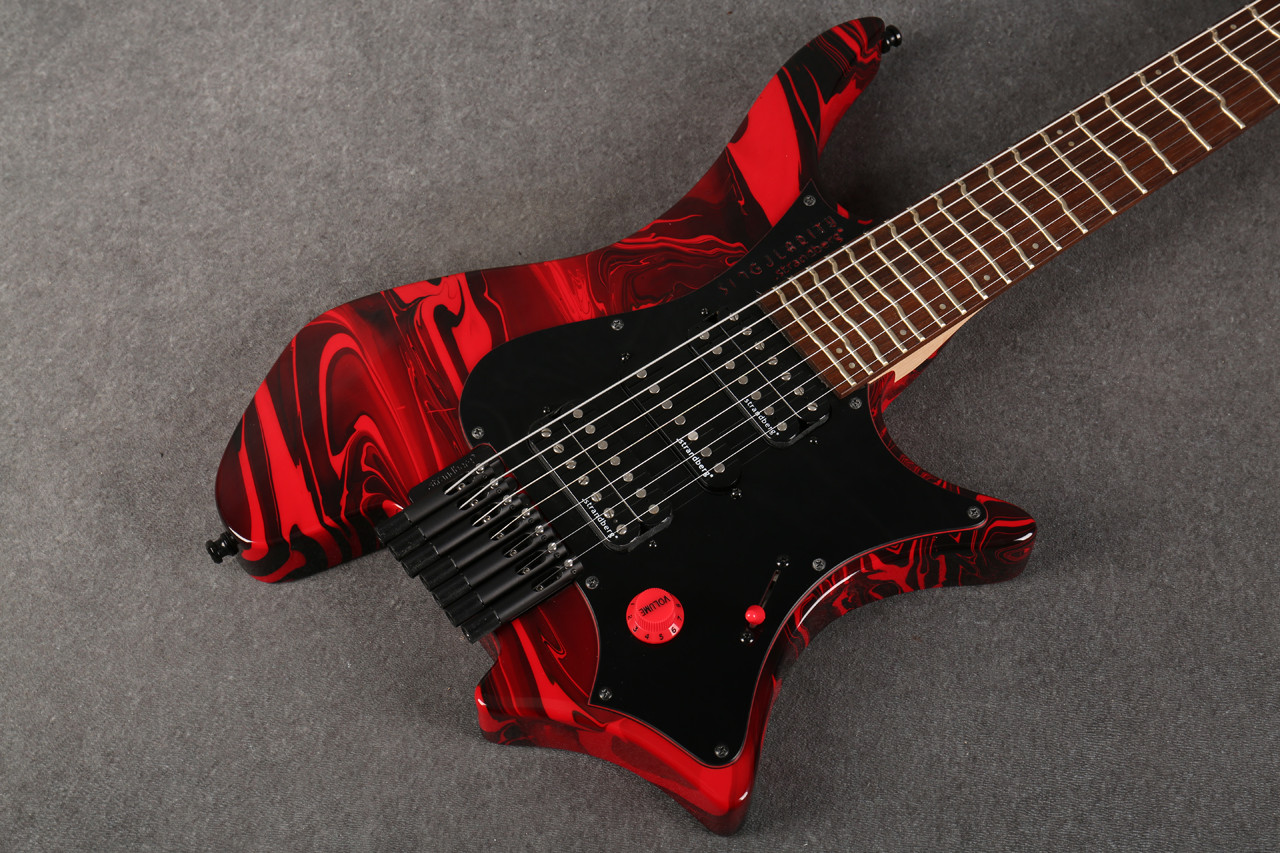 Strandberg Boden Singularity 7 Per Nilsson Signature Red Swirl 2nd