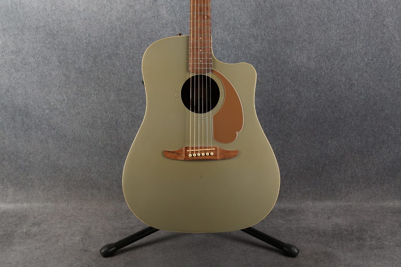 Fender California Series Redondo Player Electro Acoustic Slate