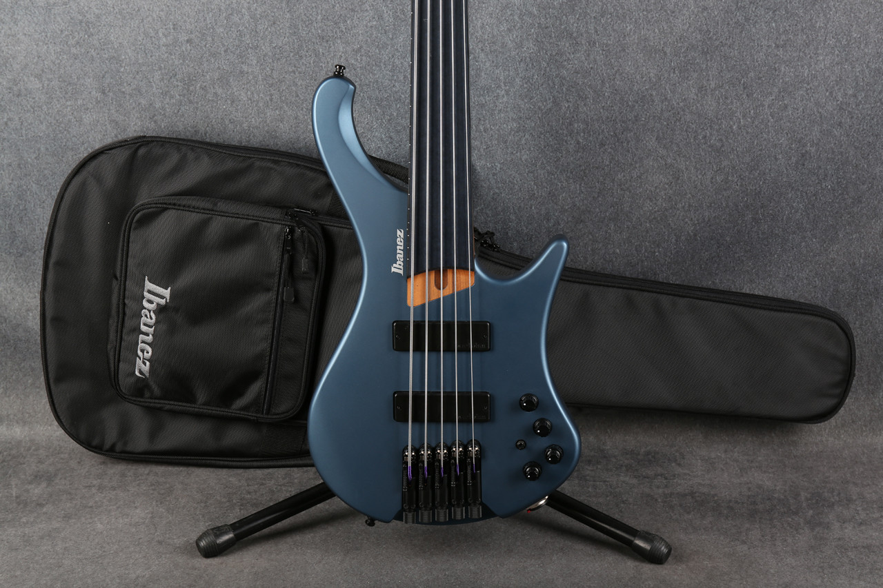 ベース Ibanez / EHB1005F-AOM Arctic Ocean Ibanez EHB1005F-AOM Arctic Ocean 5-string bass headless fretless
