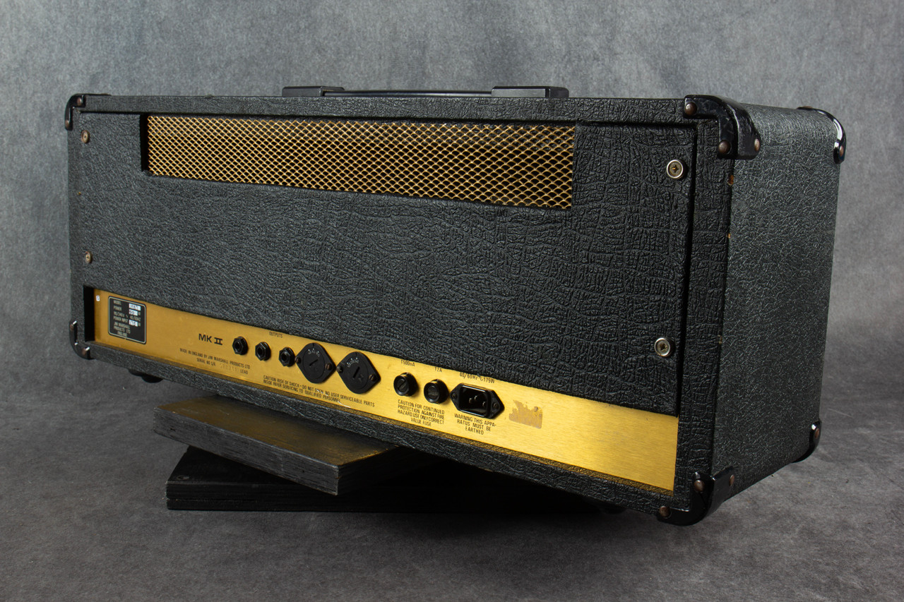Marshall JCM800 1987 Mk2 Head 50w Master 2nd Hand | Rich Tone Music